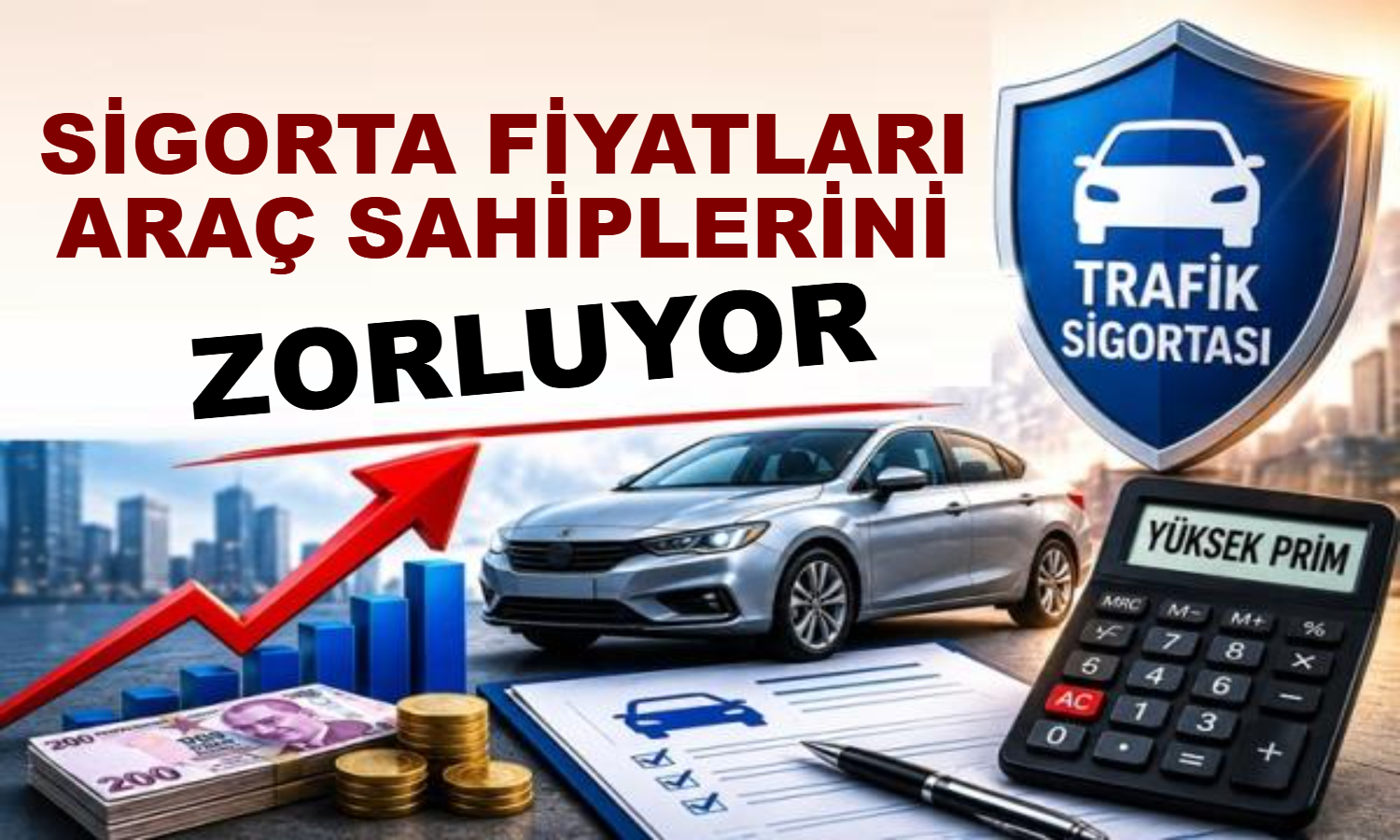 Sigorta Fiyatları Araç Sahiplerini Zorluyor