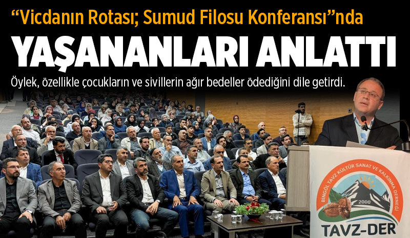 Vicdanın Rotası; Sumud Filosu Konferansı