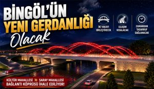 Bingöl’de Kültür-Saray Köprüsü İhale Ediliyor